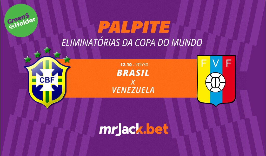 Palpite Brasil x Venezuela Eliminatórias Copa do Mundo